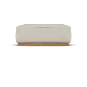Bergsdal voetenbank - Jump beige 1956-Essen eikenkleurig gebeitst - 1898