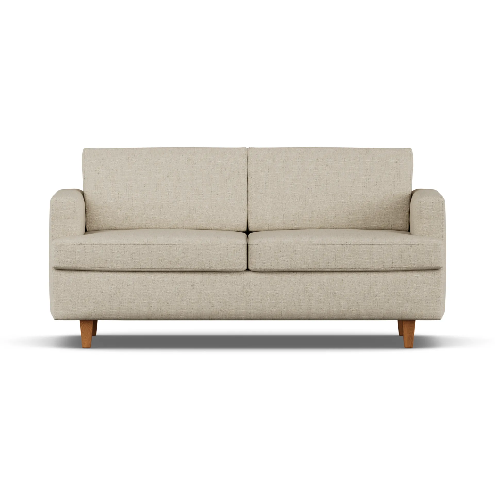 Binga 2,5-zits slaapbank, Bern Beige 0341-eikenhout 1898