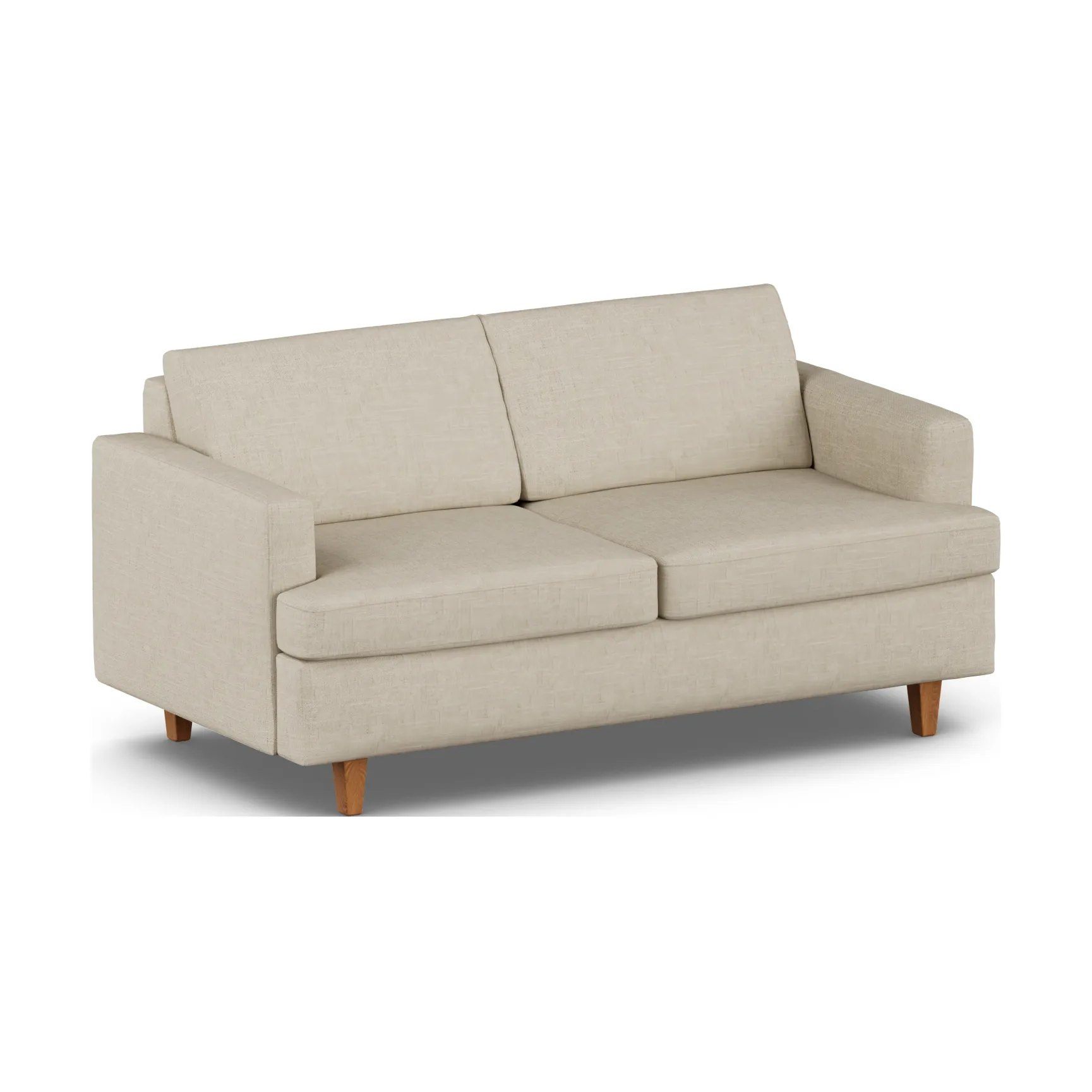 Binga 2,5-zits slaapbank, Bern Beige 0341-eikenhout 1898