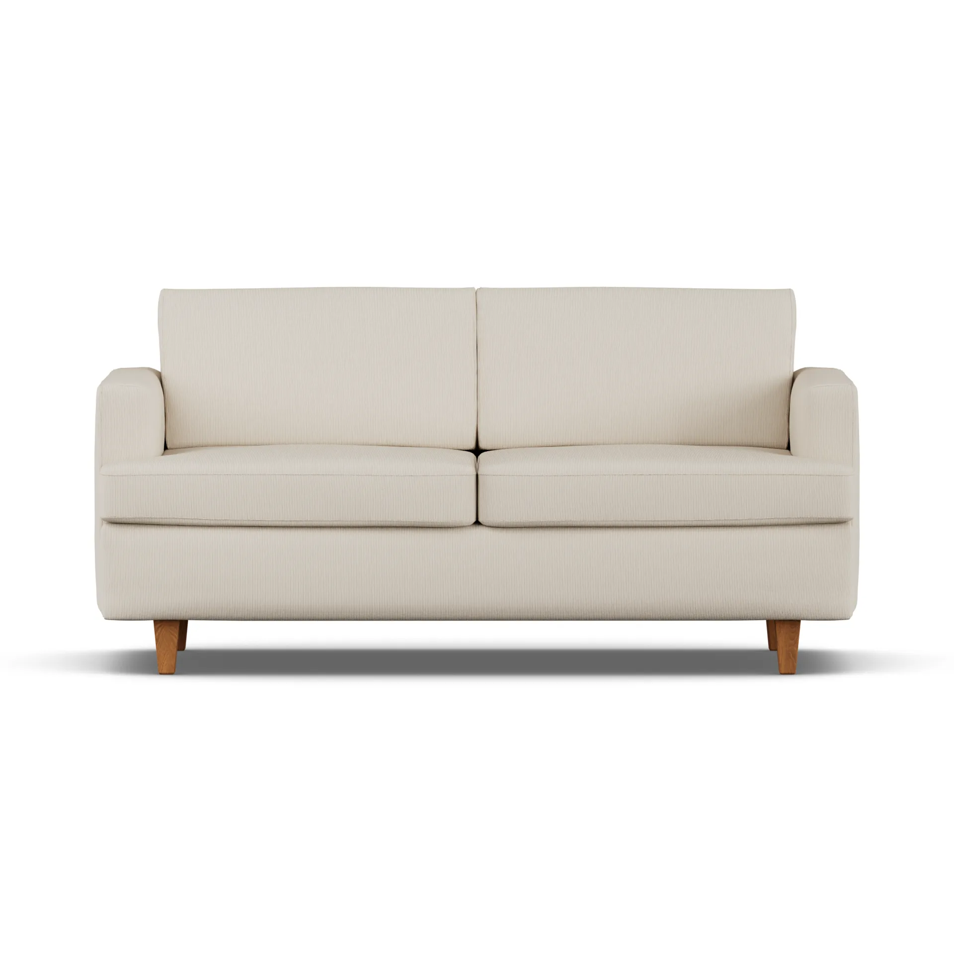 Binga 2,5-zits slaapbank, Jump Beige 1956-eikenhout 1898