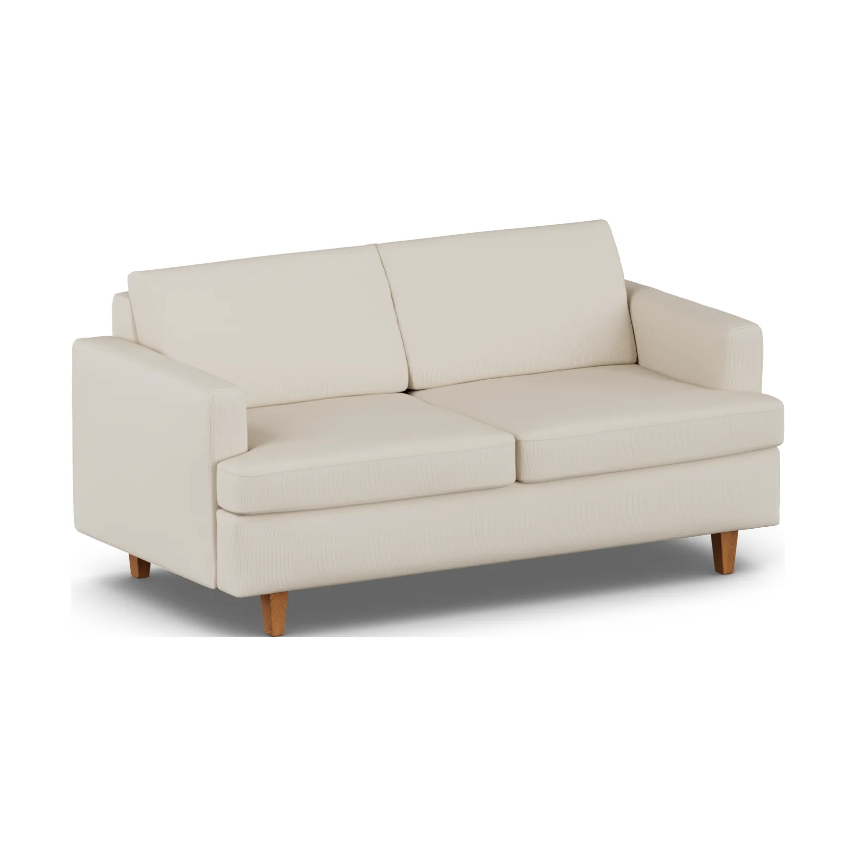 Binga 2,5-zits slaapbank, Jump Beige 1956-eikenhout 1898