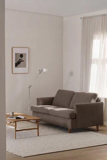 Binga 2,5-zits slaapbank - Jump Brown 1955-donker gebeitst essen - 1898