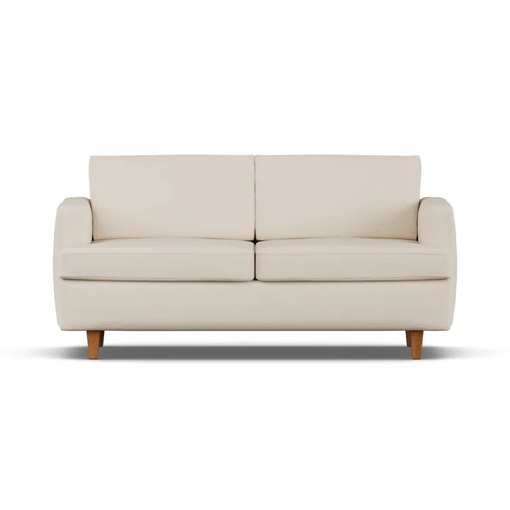 Binga 2,5-zits slaapbank - Same Beige 6670-donker gebeitst essen - 1898