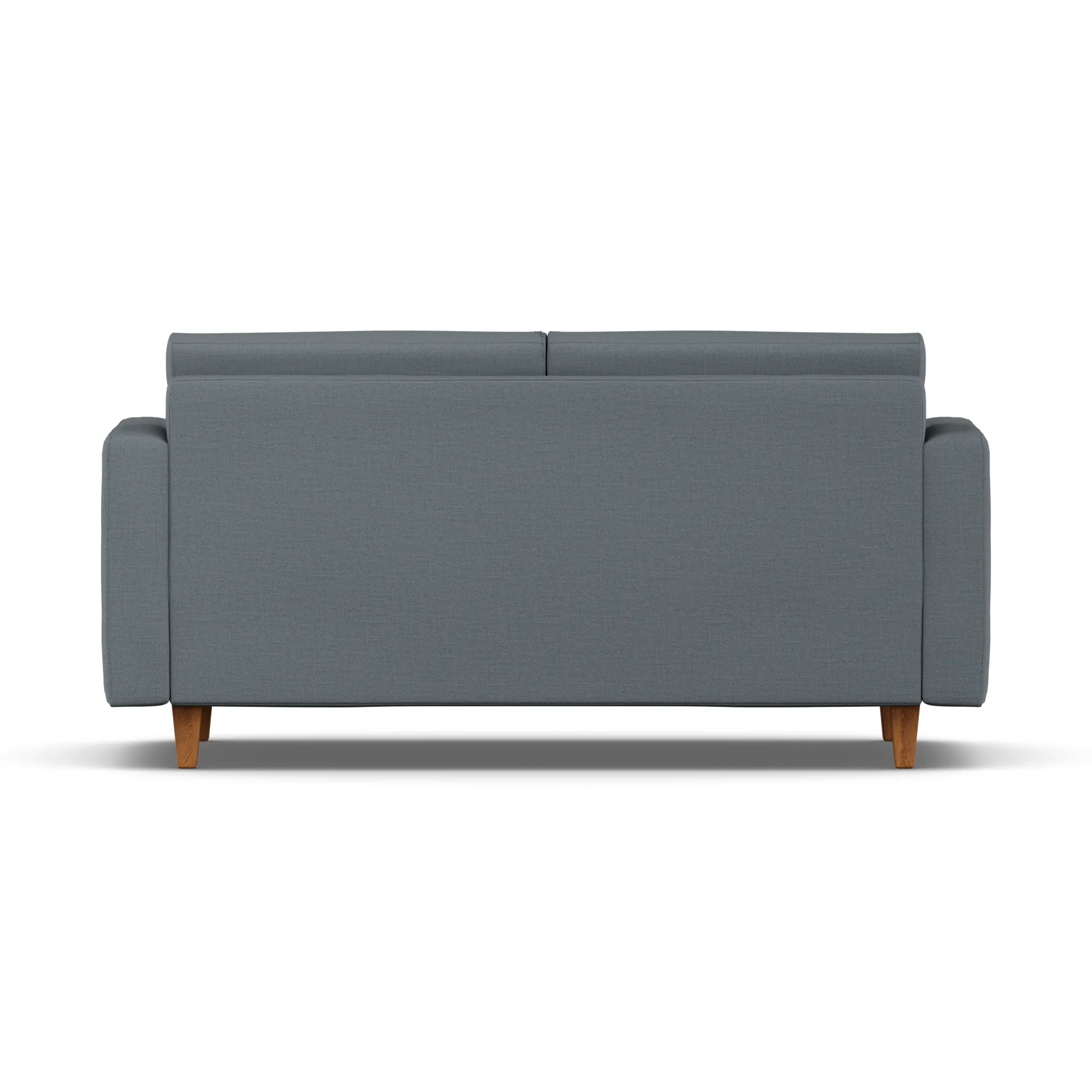 Binga 2,5-zits slaapbank, Same Blue 6678-donker gebeitst essen 1898