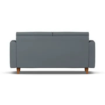 Binga 2,5-zits slaapbank - Same Blue 6678-donker gebeitst essen - 1898