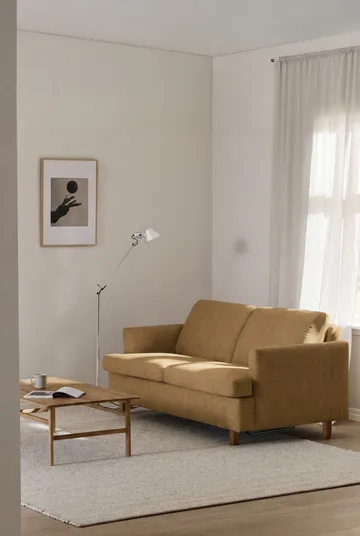 Binga 2,5-zits slaapbank - Same Ochre 6676-donker gebeitst essen - 1898