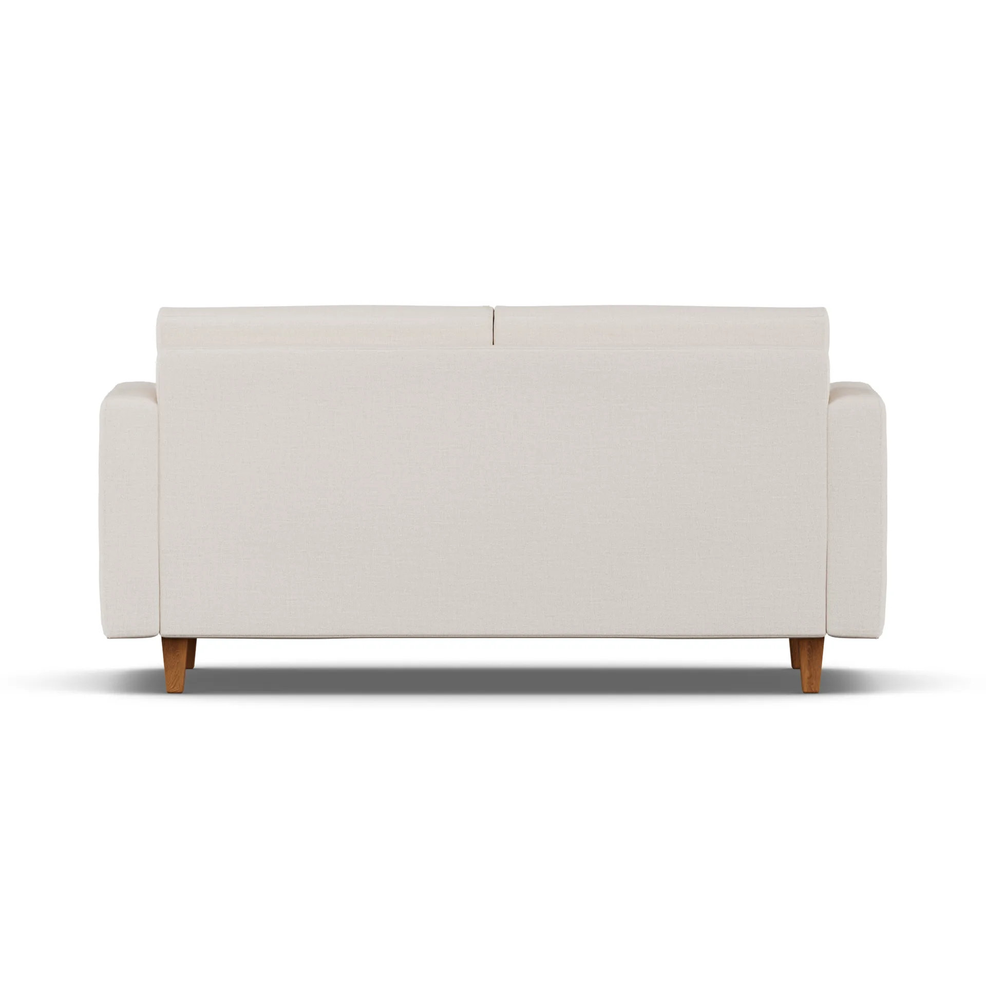 Binga 2,5-zits slaapbank, Same Off White 6671-donker gebeitst essen 1898