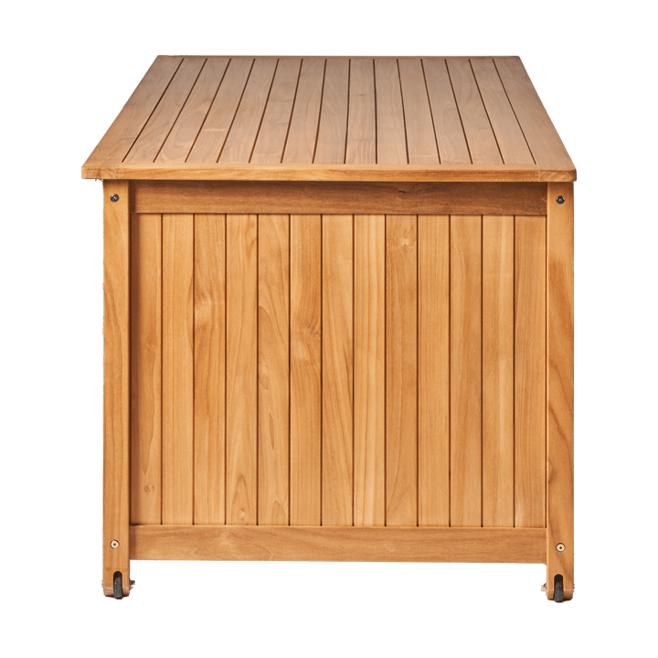 Bjärknäs opbergbox op wielen L 180x85x75 cm, Teak 1898