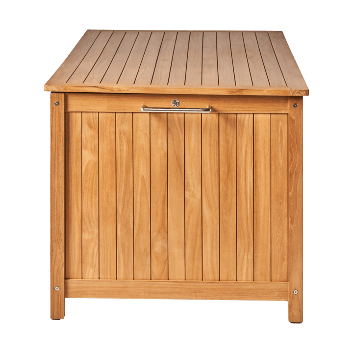 Bjärknäs opbergbox op wielen L 180x85x75 cm, Teak 1898