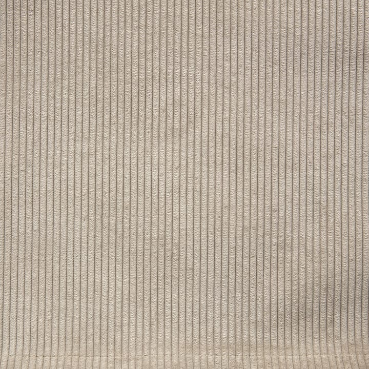 Bredhult 3-zits bank witgeoliede eikenhouten poten, Jump 1956 Beige 1898