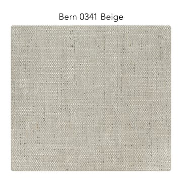 Bredhult bank - 3-zits stof bern 0341 beige, zwarte stalen poten - 1898