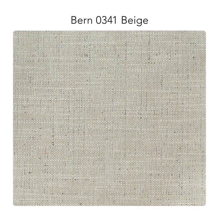 Bredhult bank, 3-zits stof bern 0341 beige, zwarte stalen poten 1898