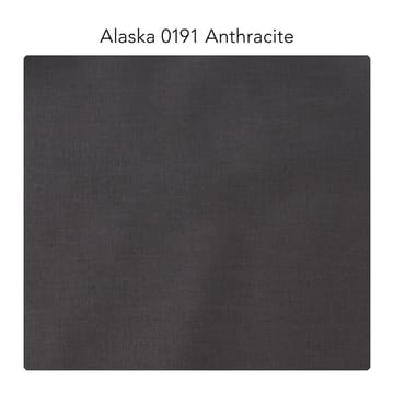 Bredhult Modulaire bank, A1 - stof alaska 0191 anthracite, witgeoliede eikenhouten poten - 1898