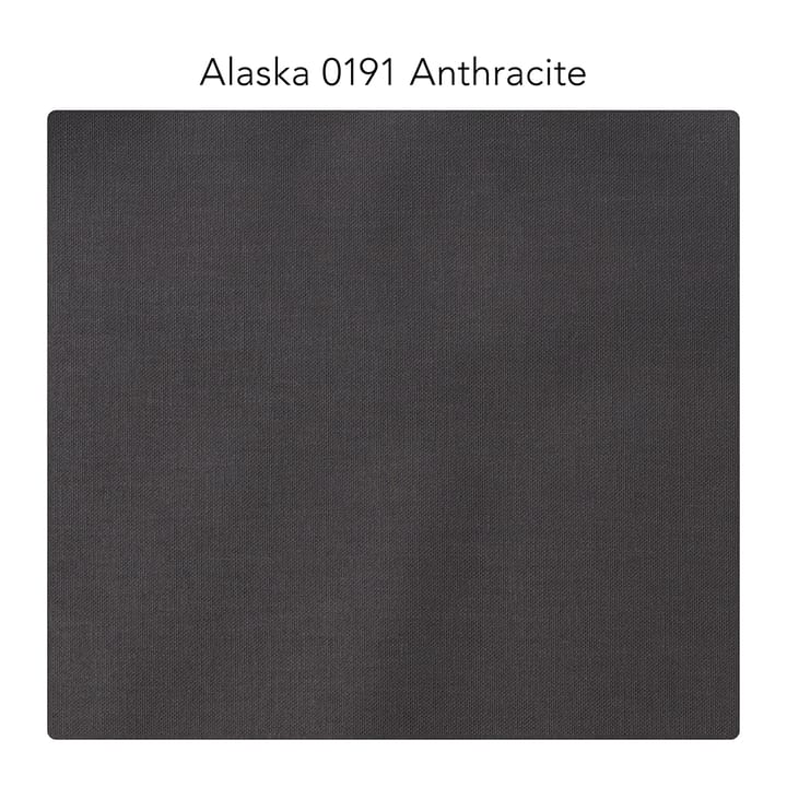 Bredhult Modulaire bank, A1, stof alaska 0191 anthracite, witgeoliede eikenhouten poten 1898