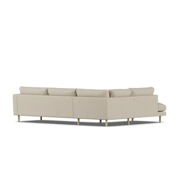 Bredhult sofa - Bern Beige 0341-witgeoliede eiken, 3-zits A2 - 1898