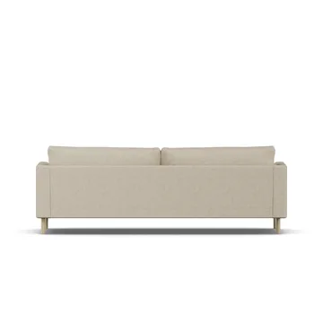 Bredhult sofa - Bern Beige 0341-witgeoliede eiken, 3-zits - 1898