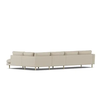 Bredhult sofa - Bern Beige 0341-witgeoliede eiken, 4-zits B1 - 1898