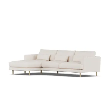 Bredhult sofa - Caleido Beige 9600-witgeoliede eiken, 2,5-zits C2 - 1898