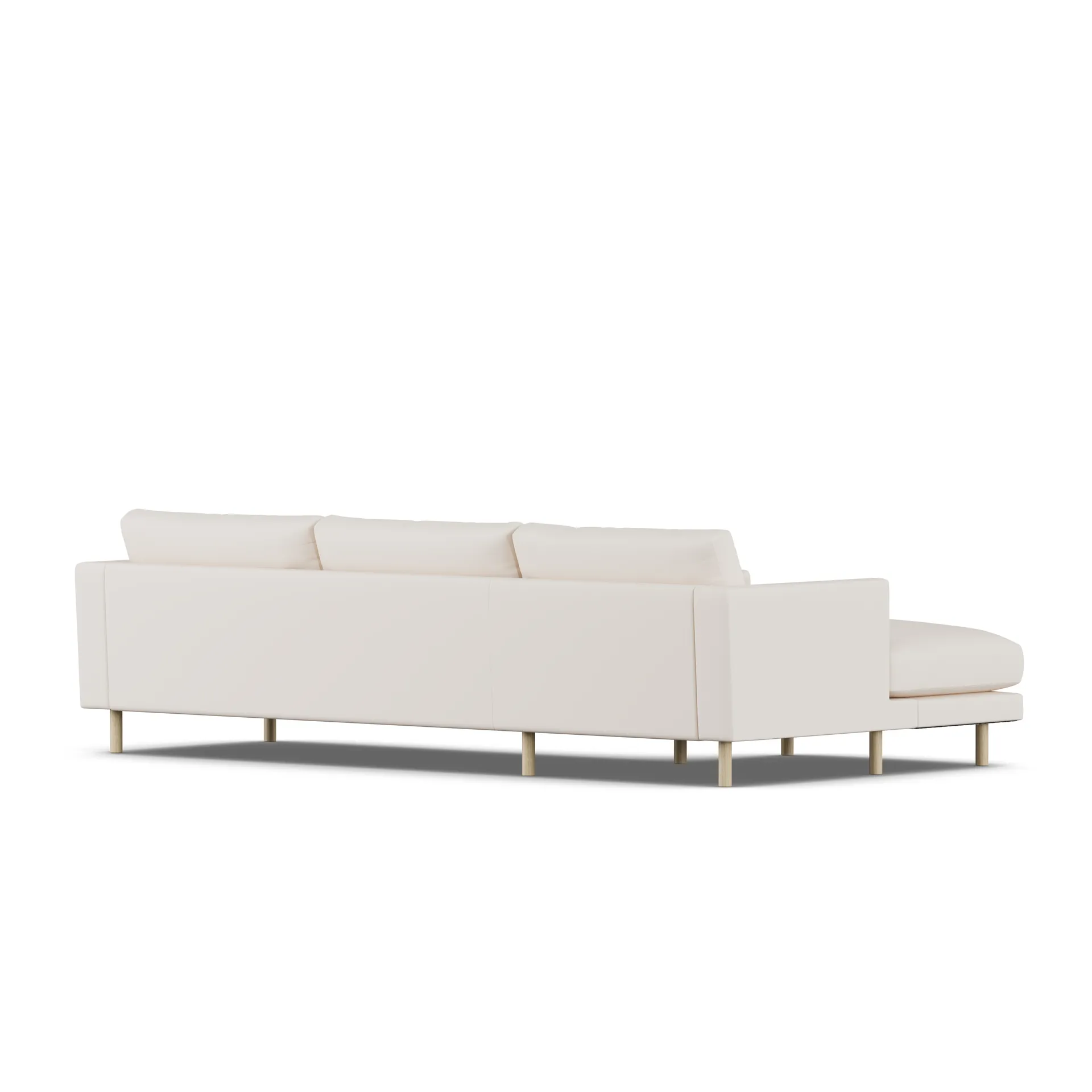 Bredhult sofa, Caleido Beige 9600-witgeoliede eiken, 2,5-zits C2 1898