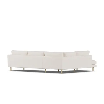 Bredhult sofa - Caleido Beige 9600-witgeoliede eiken, 3-zits A2 - 1898