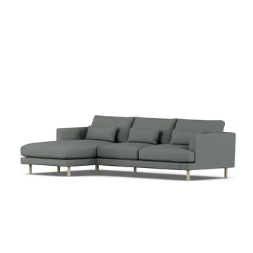 Bredhult sofa - Caleido Grey 1240-witgeoliede eiken, 2,5-zits C2 - 1898