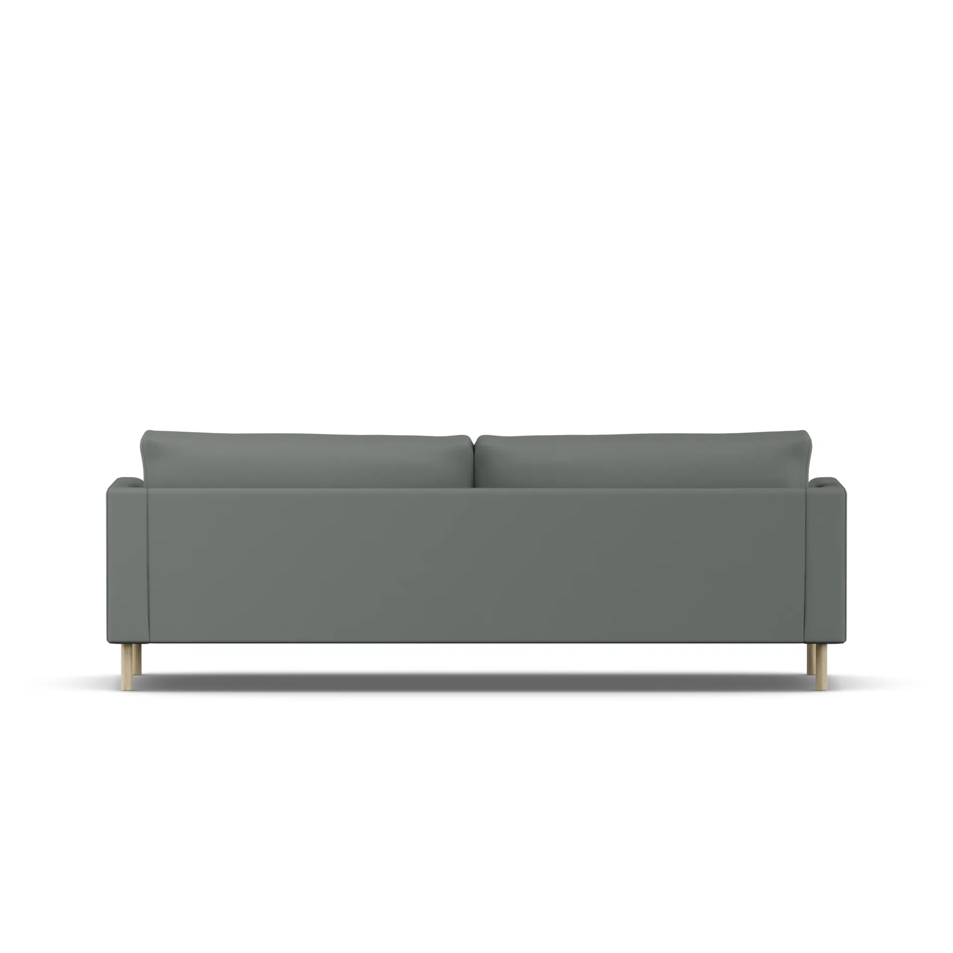 Bredhult sofa, Caleido Grey 1240-witgeoliede eiken, 3-zits 1898