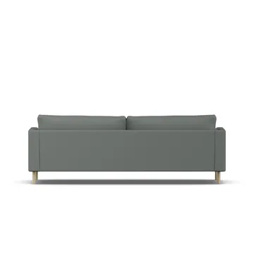 Bredhult sofa - Caleido Grey 1240-witgeoliede eiken, 3-zits - 1898