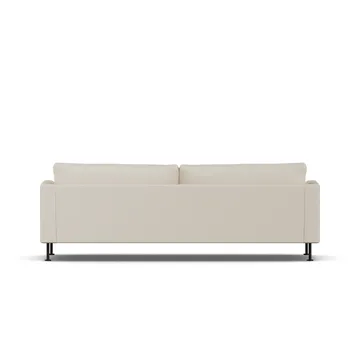 Bredhult sofa - Jump Beige 1956-zwart staal, 3-zits - 1898