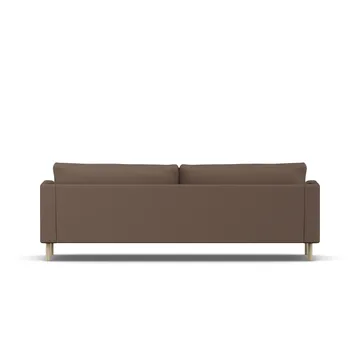 Bredhult sofa - Jump Brown 1955-witgeoliede eiken, 3-zits - 1898