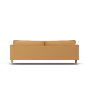 Bredhult sofa - Jump Honey 1959-witgeoliede eiken, 3-zits - 1898