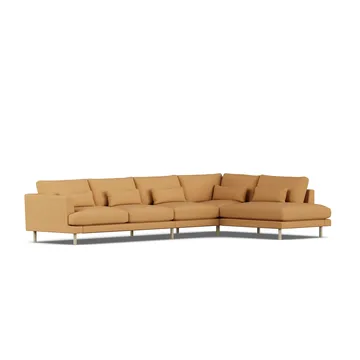 Bredhult sofa - Jump Honey 1959-witgeoliede eiken, 4-zits B1 - 1898