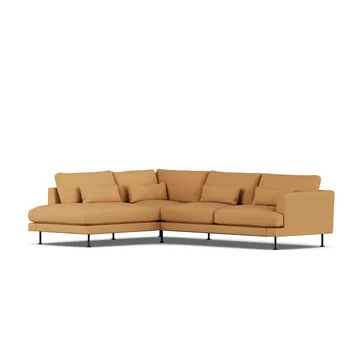 Bredhult sofa - Jump Honey 1959-zwart staal, 3-zits A2 - 1898