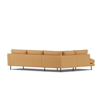 Bredhult sofa - Jump Honey 1959-zwart staal, 3-zits A2 - 1898
