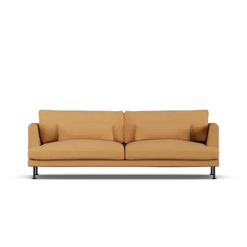 Bredhult sofa - Jump Honey 1959-zwart staal, 3-zits - 1898