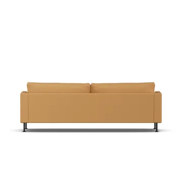 Bredhult sofa - Jump Honey 1959-zwart staal, 3-zits - 1898