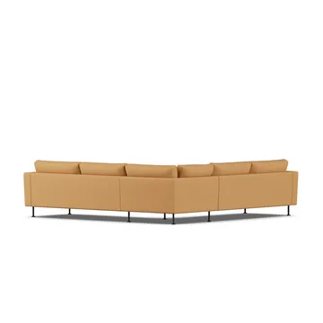 Bredhult sofa - Jump Honey 1959-zwart staal, hoekbank F - 1898