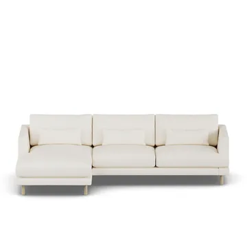 Bredhult sofa - Jump Off White 1954-witgeoliede eiken, 2,5-zits C2 - 1898
