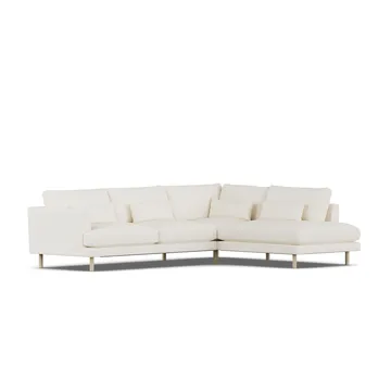 Bredhult sofa - Jump Off White 1954-witgeoliede eiken, 3-zits A1 - 1898