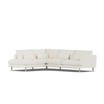 Bredhult sofa - Jump Off White 1954-witgeoliede eiken, 3-zits A2 - 1898
