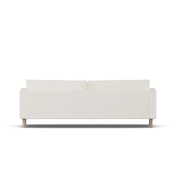 Bredhult sofa - Jump Off White 1954-witgeoliede eiken, 3-zits - 1898