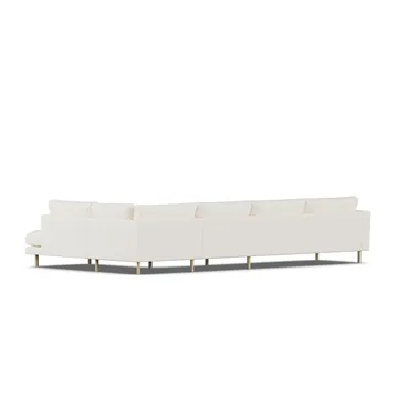Bredhult sofa - Jump Off White 1954-witgeoliede eiken, 4-zits B1 - 1898