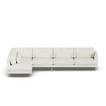 Bredhult sofa - Jump Off White 1954-witgeoliede eiken, 4-zits B2 - 1898