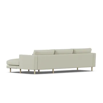 Bredhult sofa - Luiza Beige 3981-witgeoliede eiken, 2,5-zits C1 - 1898
