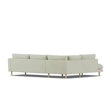 Bredhult sofa - Luiza Beige 3981-witgeoliede eiken, 3-zits A2 - 1898