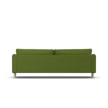 Bredhult sofa - Luiza Green 3975-witgeoliede eiken, 3-zits - 1898