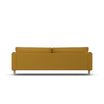Bredhult sofa - Luiza Mustard 3972-witgeoliede eiken, 3-zits - 1898