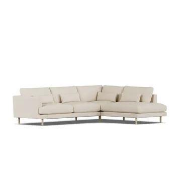 Bredhult sofa - Same Beige 6670-witgeoliede eiken, 3-zits A1 - 1898