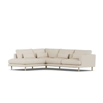 Bredhult sofa - Same Beige 6670-witgeoliede eiken, 3-zits A2 - 1898