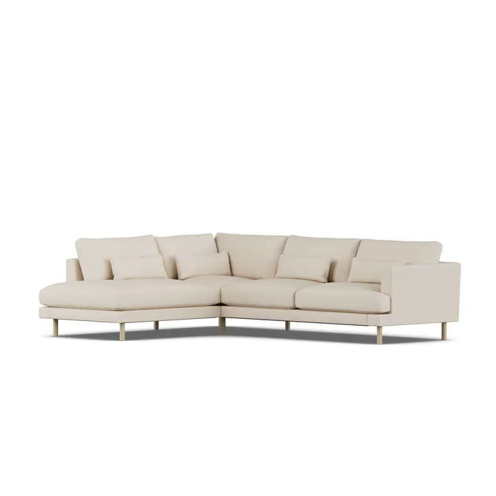 Bredhult sofa - Same Beige 6670-witgeoliede eiken, 3-zits A2 - 1898