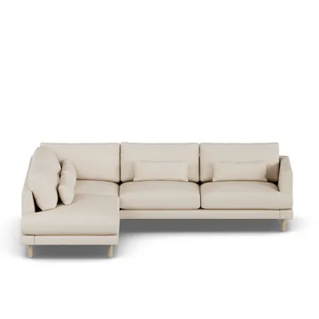 Bredhult sofa - Same Beige 6670-witgeoliede eiken, 3-zits A2 - 1898